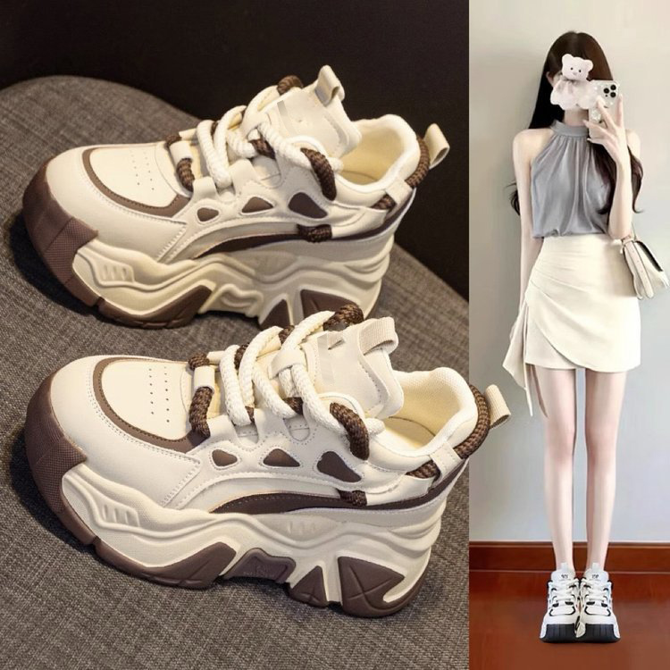 百搭厚底老爹鞋