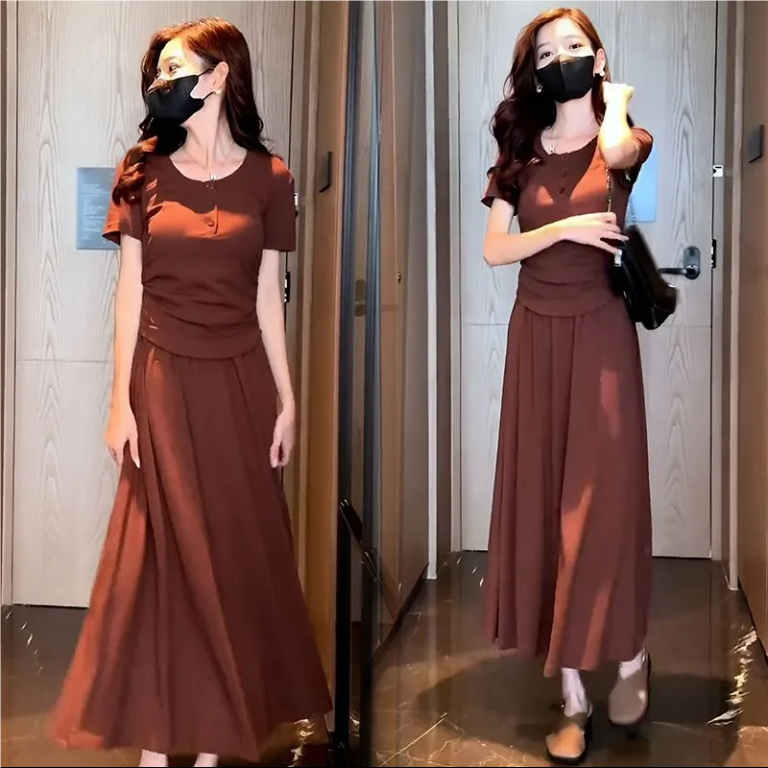 短袖半身裙套裝