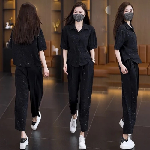 哈倫風雪紡套裝