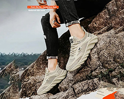 男士透氣運動鞋