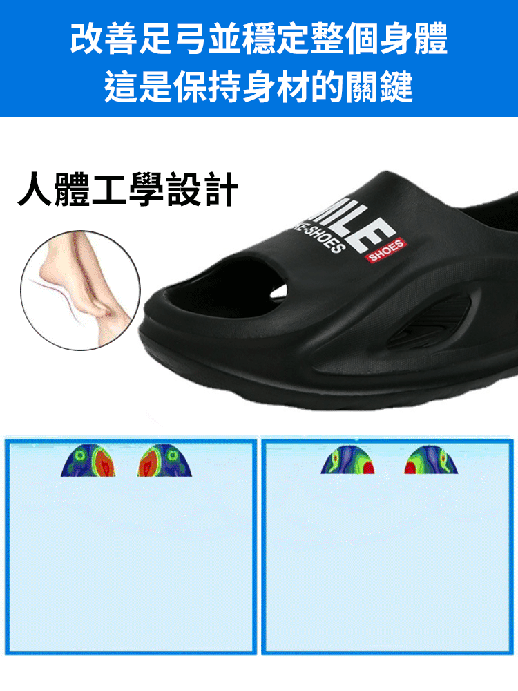 情侶款洞洞涼鞋